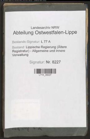 Straßenbau.- Straßenzug I.- Distrikt 11 Brücke hinter Hohenhausen - Langenholzhausen