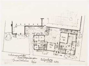 Heilig-Geist-Kirche, Bad Oeynhausen Gemeindehaus: Erdgeschoss 1:100