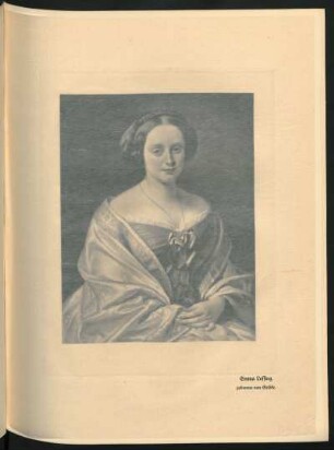Emma Lessing geborene von Gelbke