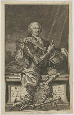 Bildnis des Woldemar Reichsgraf von Löwendal
