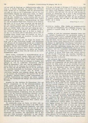 764-765 [Rezension] Jeremias, Joachim, Abba