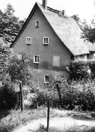Löbau-Wendisch-Cunnersdorf. Ehem. Mühle unterhalb des Gutes