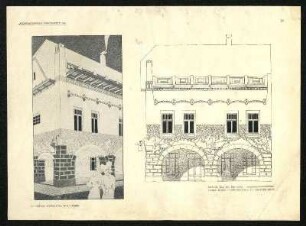 Tafel 95: Umbau eines "Laubenhauses" in Neutitschein