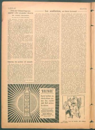 Fallo del Tribunal Supremo español sobre propiedad literaria