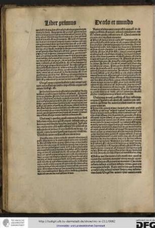 Si igitur omne corpus sensibile habet virtutem activam aut passivam aut ambo impossibile corpus infinitum sensibile esse.