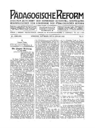 Die jüngste Dichtung : (Schluß folgt)