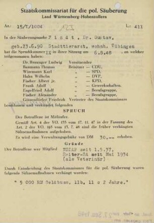 Findt, Gustav, Dr.