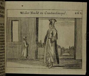 Weiber Tracht zu Constantinopel.