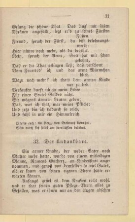 32. Der Undankbare