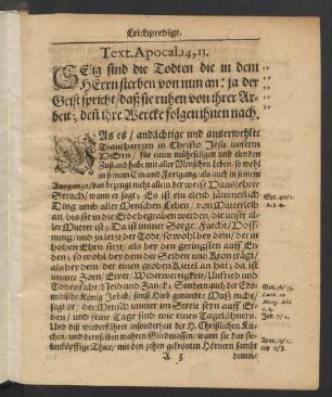 Text. Apocal. 14, 13.