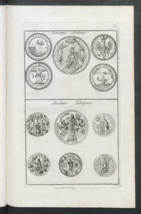 Academia Hallensis. Academie Tubingensis