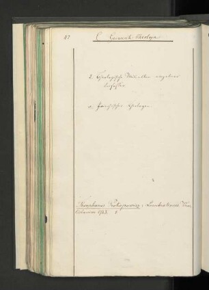 a. griechischer Theologen