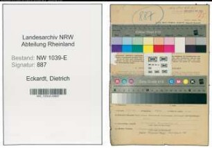 Entnazifizierung Dietrich Eckardt , geb. 11.12.1882 (Beamter)