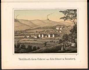 Türkischroth-Garn-Färberei von Gebr. Römer in Hainsberg