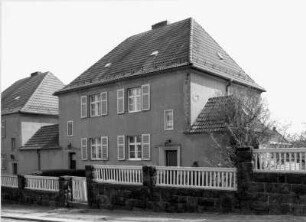 Meißen-Altstadt, Jüdenbergstraße 44/45. Wohnhaus (um 1915). Straßenansicht