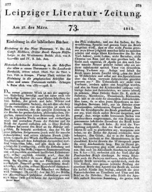 1815-03-27 : 73. Stück