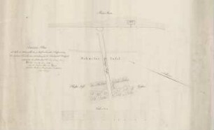 Situationsplan Neuenburg/Rheinmühle (Schusterinsel)