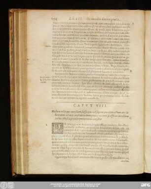 Caput VIII. Nullum reilnqui auxilium sufficiens ad supernaturalem actum, nec libertatem ad non consentiendum gratiae vocanti, si efficax auxilium in hac physica praedeterminatione consistat.