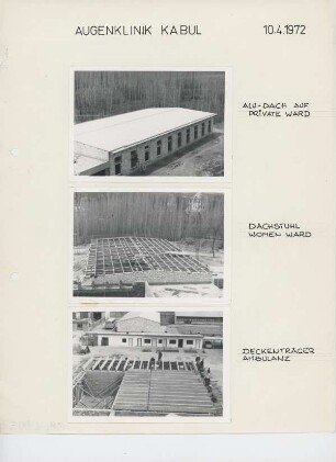 Augenklinik, Kabul, 1971-1973