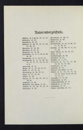 Autorenverzeichnis
