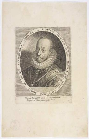 Bildnis des Petrvs Ernestvs, Comes Mansfeldia