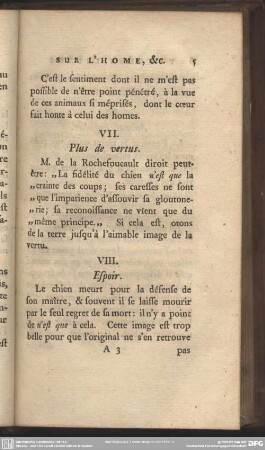 VII. Plus de vertus