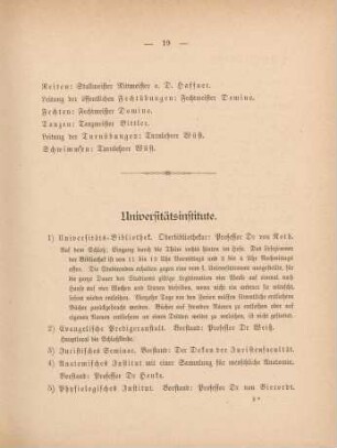 19, Leibesübungen