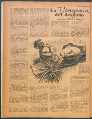 La venganza del desierto : Cuento por Augusto Solder