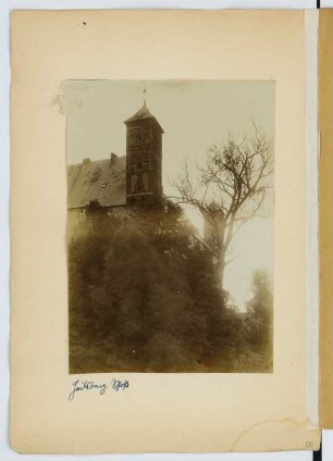 Schloss Heilsberg: Ansicht (aus: Skizzen- und Fotoalbum 20)