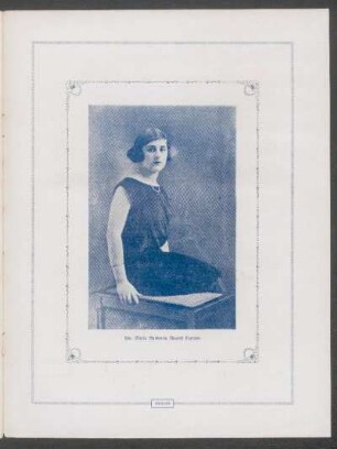[Fotografía de] Sta. María Hortencia Aicardi Fuentes