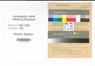 Entnazifizierung Stephan Bausch , geb. 07.09.1901 (Polizeibeamter)