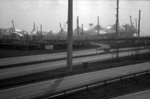 München: Autobahn am Olympia[stadion]