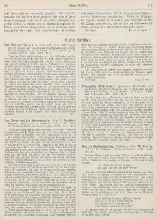 217-220 Kleine Kritiken