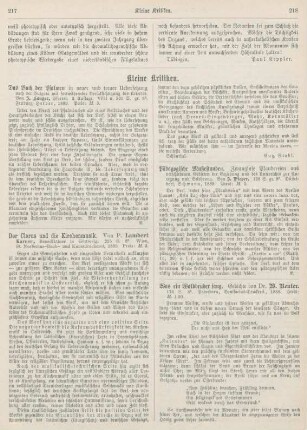 217-220 Kleine Kritiken