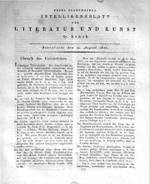 Chronik der Universitäten.