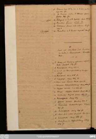 IV. Land und LehenRecht (mit Einschluss der Quellen), Criminalrecht, Canonisches Recht.