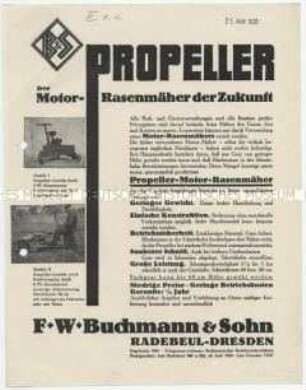 Der Motorrasenmäher der Zukunft