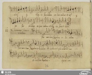 Clemens non Papa, Jacobus: Fac mecum signum