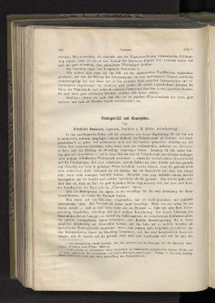 Homogenität und Absorption.