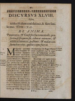 Discursus XLVIII. Schin.