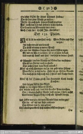 Der 139. Psalm
