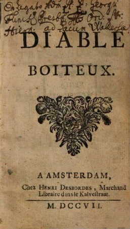 Le diable boiteux