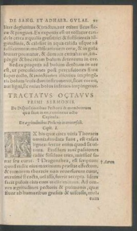 Tractatus Octavus Primi Sermonis.