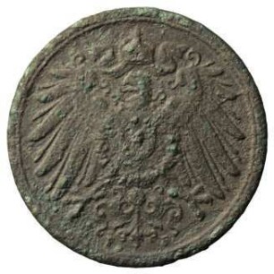 Fundmünze, 2 Pfennig, 1913