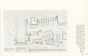 Galerie und Auktionshaus Rosen, Berlin-Mitte (Diplomarbeit bei Willy Kreuer): Grundriss Erdgeschoss 1:200