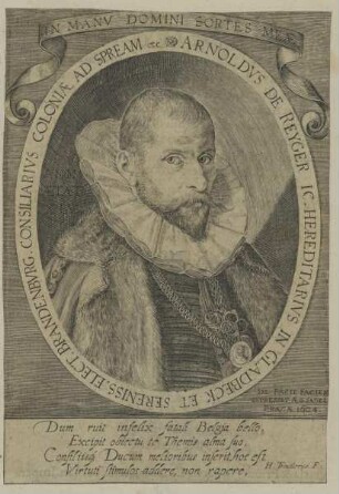 Bildnis des Arnoldvs de Reyger