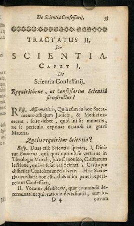 55-137, Tractatus II. De Scientia.