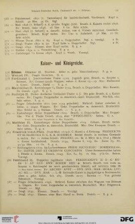 Kaiser- und Königreiche (Nr. 376-686)