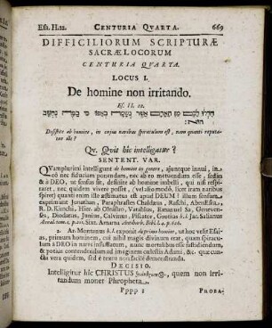 Centuria Quarta.