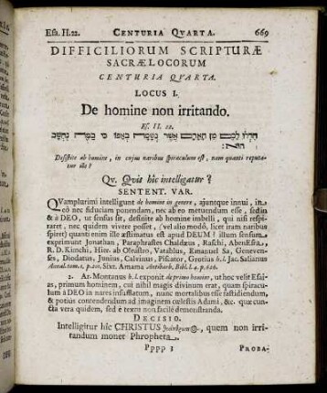 Centuria Quarta.